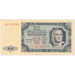 20 złotych 1948 - HG