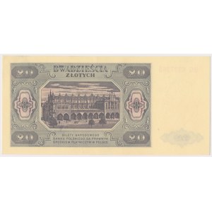 20 złotych 1948 - HG