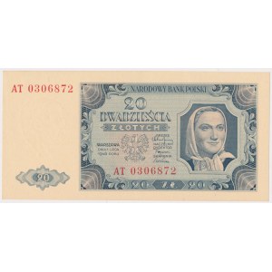 20 złotych 1948 - AY