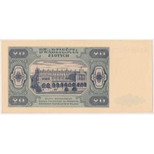 20 złotych 1948 - AY
