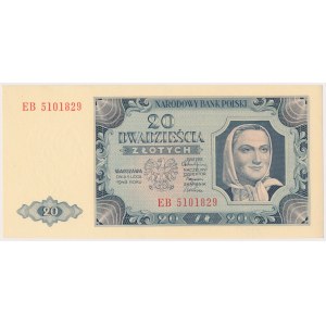 20 złotych 1948 - EB