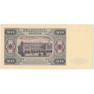 20 złotych 1948 - EB
