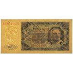20 złotych 1948 - BB
