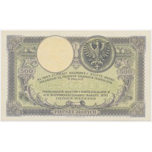 500 złotych 1919 - niski numerator