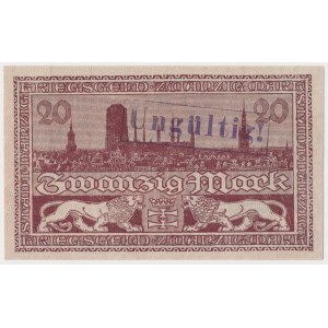 Gdańsk, 20 marek 1918 - listopad, UNGÜLTIG