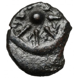 Judaea, Alexander Jannaeus (104-76 p.n.e.) Prutah, Jerozolima