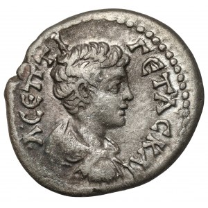Geta (198-209 n.e.) Kapadocja, Caesarea-Eusebia, Drachma