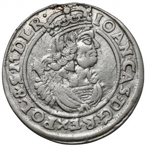 Jan II Kazimierz, Szóstak Bydgoszcz 1666 AT