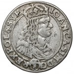 Jan II Kazimierz, Szóstak Bydgoszcz 1667 TLB - Ślepowron w kole