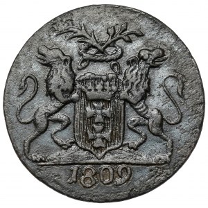 Wolne Miasto Gdańsk, Grosz 1809-M