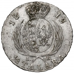 Księstwo Warszawskie, 1/3 talara 1812 IB