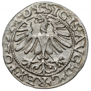 Zygmunt II August, Półgrosz Wilno 1565 - przebitka daty