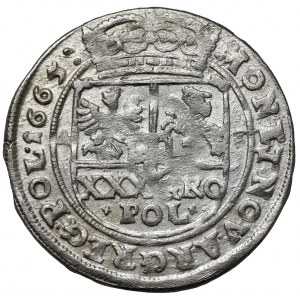 Jan II Kazimierz, Tymf Bydgoszcz 1665 AT - KRZYŻYKI