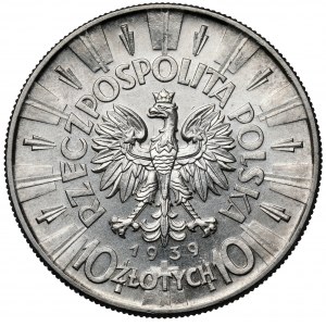 Piłsudski 10 złotych 1939