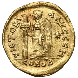 Bizancjum, Anastazjusz I (491-518 n.e.) Solidus, Konstantynopol