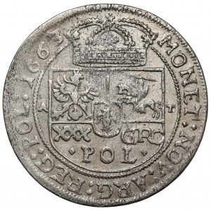 Jan II Kazimierz, Tymf Kraków 1663 AT