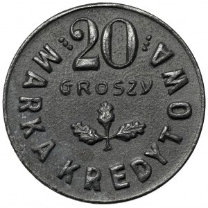 Kowel, 50. Pułk Strzelców Kresowych - 20 groszy