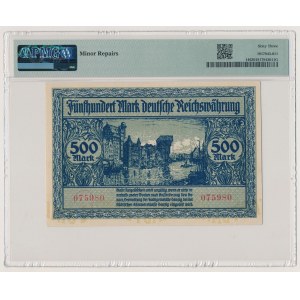 Gdańsk, 500 marek 1922