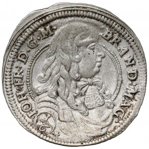 Brandenburg-Ansbach, Johann Friedrich, 1/6 talara 1677