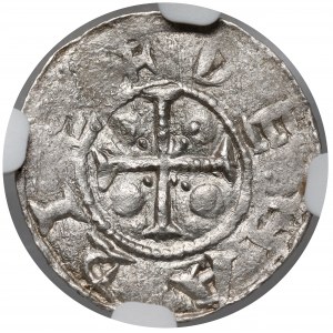 Bolesław III Krzywousty, Denar - Książę na tronie - DENARIS