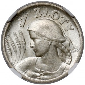 Kobieta i kłosy 1 złoty 1925