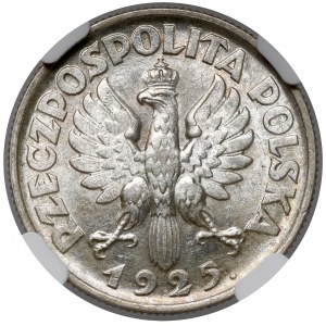 Kobieta i kłosy 1 złoty 1925