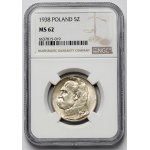 Piłsudski 5 złotych 1938