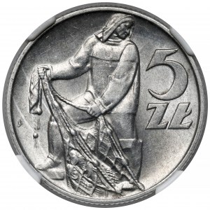 Rybak 5 złotych 1959