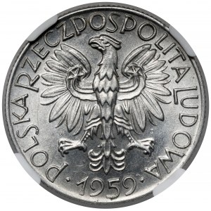 Rybak 5 złotych 1959