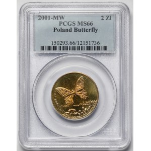 2 złote 2001 Paź Królowej