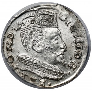 Zygmunt III Waza, Trojak Wilno 1595 - bez Prusa