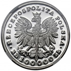 Mały Tryptyk 100.000 złotych 1990 Kościuszko