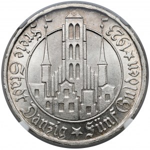 Gdańsk, 5 guldenów 1923
