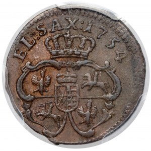 August III Sas, Szeląg Grünthal 1754