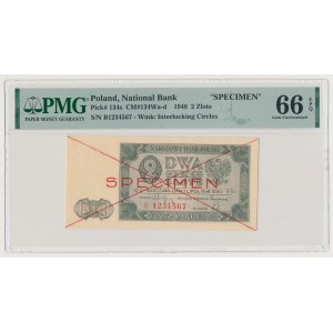 2 złote 1948 - SPECIMEN - B