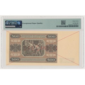 500 złotych 1948 - SPECIMEN - AA