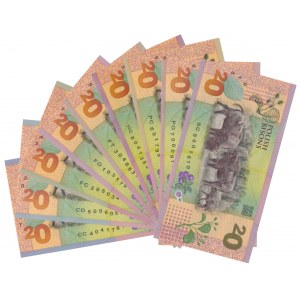 PWPW Żubry 9 szt. - Potęga Podłoża (polski) + folder Proces zabezpieczeń