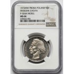 Próba NIKIEL 50 złotych 1972 Chopin - mała głowa