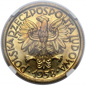 Próba MOSIĄDZ 2 złote 1958 Jagody