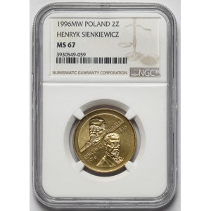 2 złote 1996 Henryk Sienkiewicz