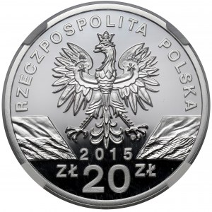 20 złotych 2015 Pszczoła Miodna