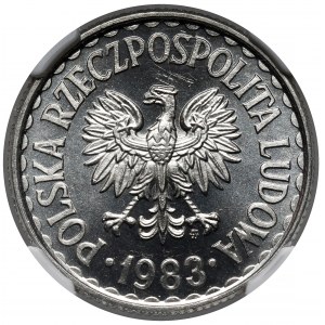 1 złoty 1983 - PROOF LIKE
