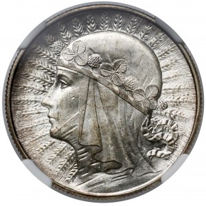 Głowa Kobiety 5 złotych 1933