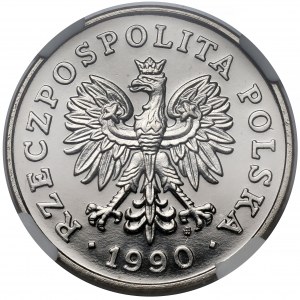 Próba NIKIEL 100 złotych 1990