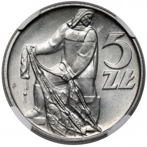 Rybak 5 złotych 1971