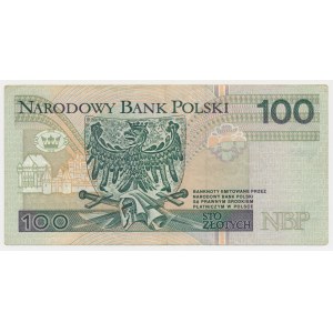 100 zł 1994 - YM - seria zastępcza - niski numer 0000864