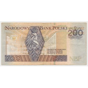 200 zł 1994 - YA - seria zastępcza - niski numer 0000911
