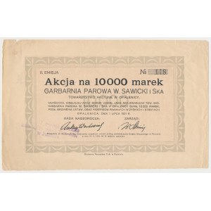 Garbarnia Parowa W. SAWICKI i Ska, Em.2, 10.000 mk 1921