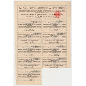 Garbarnia Parowa W. SAWICKI i Ska, Em.2, 10.000 mk 1921
