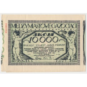 Międzymiastowe Gazociągi, 10.000 mk 1921